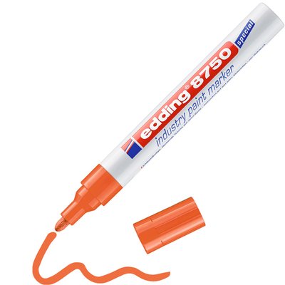 Marqueur peinture edding 8750 Industrie 2-4mm orange