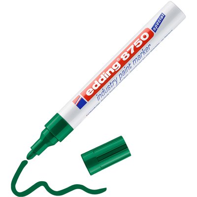 Paintmarker edding 8750 industrie 2-4mm groen