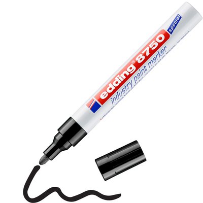 Paintmarker edding 8750 industrie 2-4mm zwart