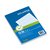 Things to do Djois Atlanta recycled papier Blok 148x105mm 100vel 70gr blauw