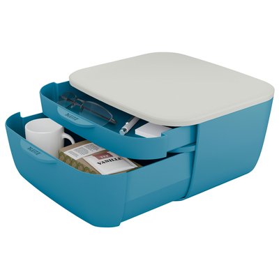 Ladenblok Leitz Cosy 2 laden blauw