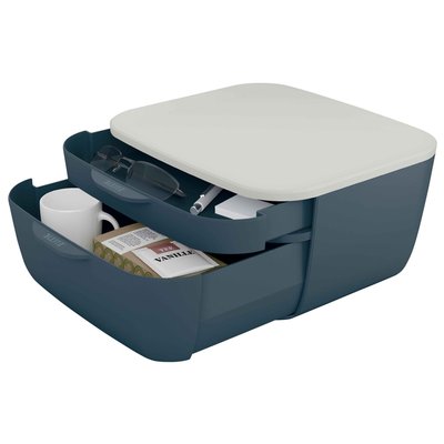 Ladenblok Leitz Cosy 2 laden grijs