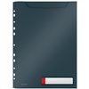 Insteekmap U-model Leitz Cosy harmonica A4 met perforatiestrip PP grijs foto