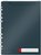 Insteekmap U-model Leitz Cosy harmonica A4 met perforatiestrip PP grijs
