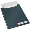 Insteekmap U-model Leitz Cosy harmonica A4 met perforatiestrip PP grijs foto