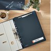 Insteekmap U-model Leitz Cosy harmonica A4 met perforatiestrip PP grijs foto