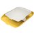 Brievenbak Leitz Cosy met desk organiser geel