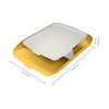 Brievenbak Leitz Cosy met desk organiser geel foto