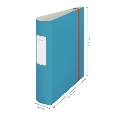 Classeur à levier Leitz Cosy 180° Active A4 82mm PP bleu