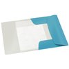 Chemise à élastique Leitz Cosy A4 3 rabats bleu Photo