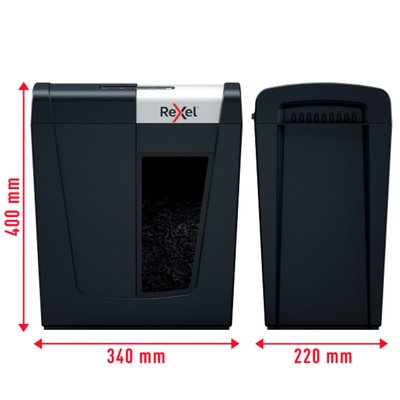 Papiervernietiger Rexel Secure MC6 snippers P5 2x15mm