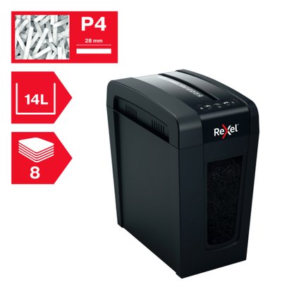 Destructeur Rexel Secure X8-SL P4 particules 4x40mm