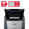 Destructeur Rexel Optimum Auto+ 300X P4 particules 4x26mm Photo