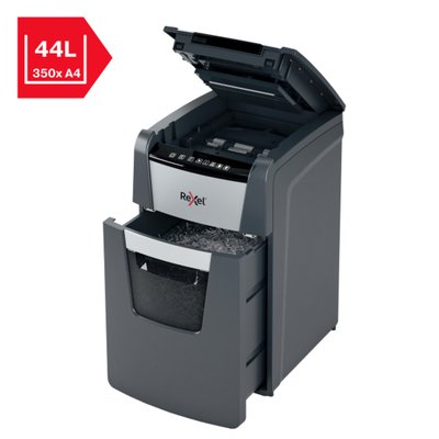 Destructeur Rexel Optimum Auto+ 150X P4 particules 4x28mm