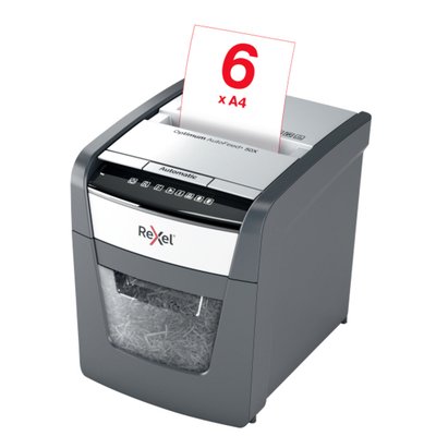 Papiervernietiger Rexel Optimum Auto+ 50X P4 snippers 4x28mm