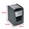 Destructeur Rexel optimum Auto+ 100X P4 particules 4x28mm Photo