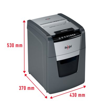 Destructeur Rexel optimum Auto+ 100X P4 particules 4x28mm