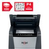 Destructeur Rexel optimum Auto+ 100X P4 particules 4x28mm Photo