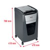 Destructeur Rexel Optimum Auto+ 225X P4 particules 4x26mm Photo