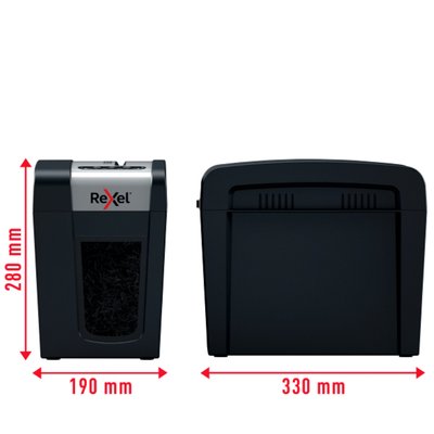 Papiervernietiger Rexel Secure MC3-SL P5 snippers 2x15mm