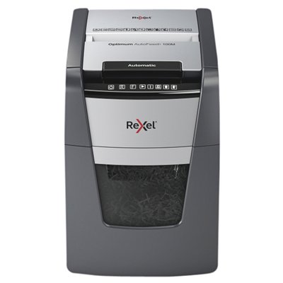 Papiervernietiger Rexel Optimum Auto+ 100M P5 snippers 2x15mm
