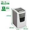 Destructeur Leitz IQ Auto+ office 150 P4 particules 4x28mm Photo