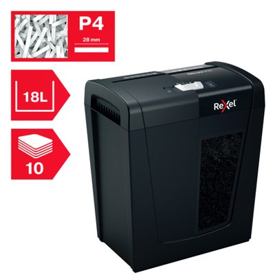 Destructeur Rexel Secure X10 P4 particules 4x40mm