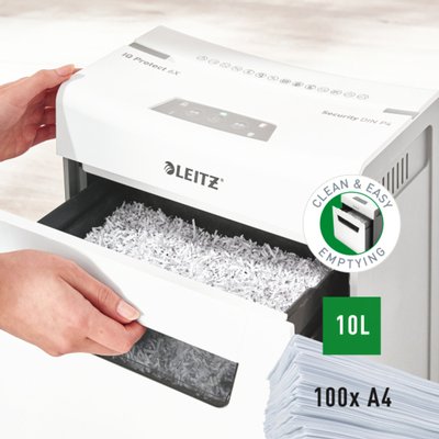 Destructeur Leitz IQ Protect Premium 6X particules 4x40mm