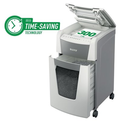 Destructeur Leitz IQ Auto+ Office 300 P4 particules 4x28mm
