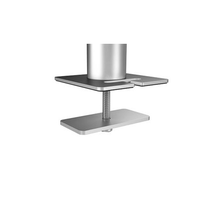 Support Durable avec fixation oeillet plateau pour 1 tablette et 1 écran