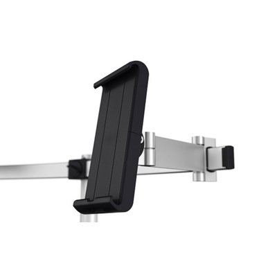 Support Durable avec fixation oeillet plateau pour 1 tablette et 1 écran