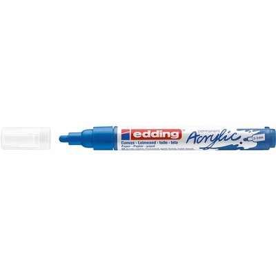 Acrylmarker edding e-5100 medium gentiaanblauw