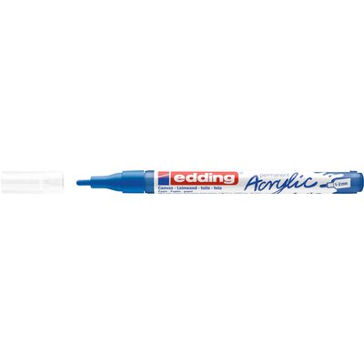 Acrylmarker edding e-5300 fijn gentiaanblauw