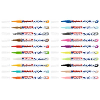 Acrylmarker edding e-5300 fijn gentiaanblauw