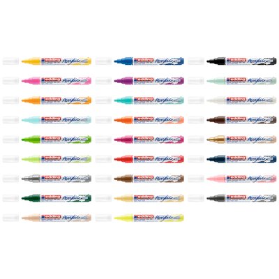 Acrylmarker edding e-5100 medium bessenrood