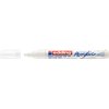 Acrylmarker edding e-5100 medium verkeerswit foto