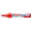 Acrylmarker edding e-5000 breed verkeersrood foto