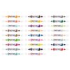 Acrylmarker edding e-5400 3D double liner opulent turquoise foto