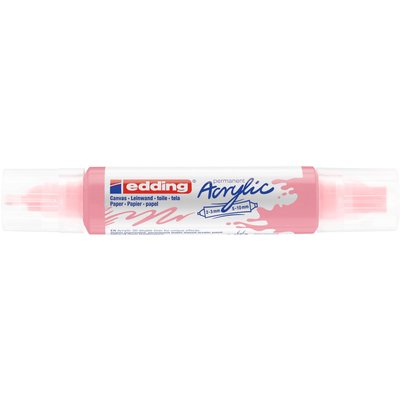 Marqueur acrylique 3D edding e-5400 double pointe mauve chic