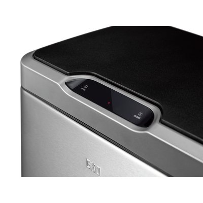 Poubelle Eko Mirage Sensor 20+20L Inox brossé