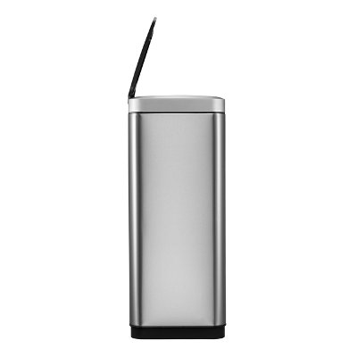 Poubelle Eko Mirage Sensor 20+20L Inox brossé
