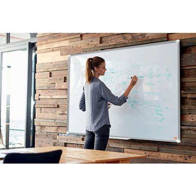 Tableau blanc Nobo Premium Plus Ecran Large 40x71cm émaillé