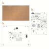 Prikbord Nobo Impression Pro widescreen 50x89cm kurk foto