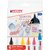 Marqueur edding 95 verre ogive 1,5-3mm assorti inclus noir et blanc set 6 pièces