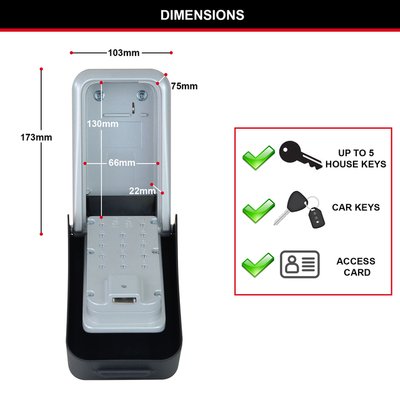 Armoire à clés collective Master Lock Select Access XL