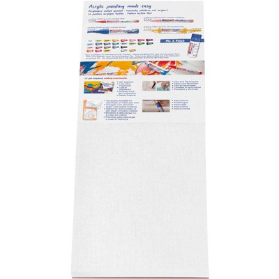 Olie- en Acrylblok edding 30010 A6 20 vel 300 gram wit