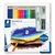 Crayon de couleur Staedtler Design Journey aquarelle 18 pièces