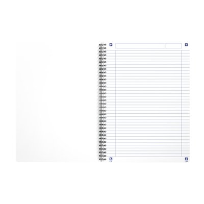 Cahier spirale Oxford My Rec'Up A4 ligné 180 pages 80g assorti