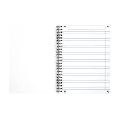 Cahier spirale Oxford My Rec'Up A5 ligné 180 pages 80g assorti