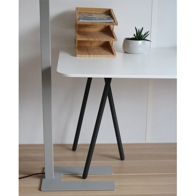 Vloerlamp Unilux Stratus led grijs